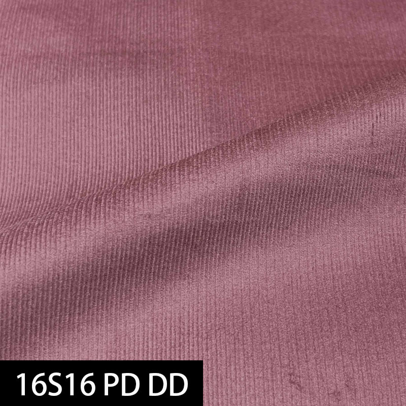 Environmental - Friendly corduroy 332g 99% cotton and 1% spandex woven fabric for garment